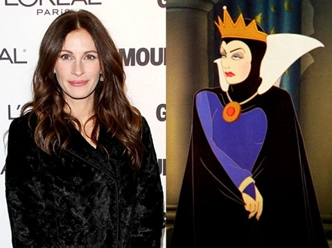 Julia Roberts vào vai Nữ hoàng Ravenna trong