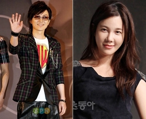 Đôi vợ chồng cũ Lee Ji Ah và Seo Tai Ji.