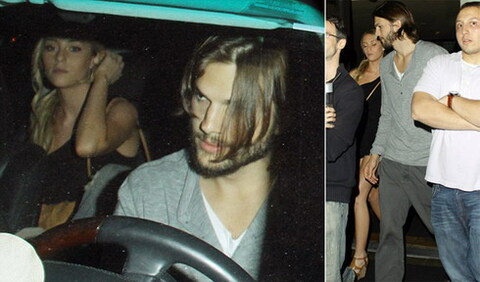 Ashton Kutcher và Sara Leal quen nhau từ hồi tháng 6. Ảnh: PacificCoast.