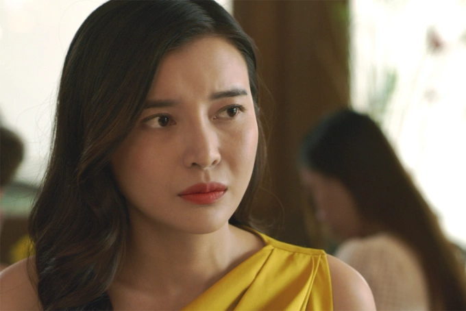 Cao Thái Hà vào vai người vợ bị ngoại tình trong web-drama mới. Ảnh: Diễm Nguyễn.