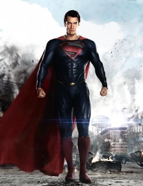 Hình ảnh Siêu Nhân trong phiên bản mới có tên Man of Steel. Ảnh: Warner Bros.