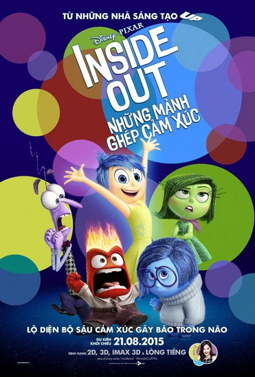 Poster phim Inside Out.