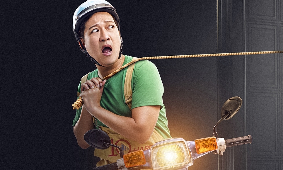 Trường Giang đóng shipper phim hài Tết - VnExpress