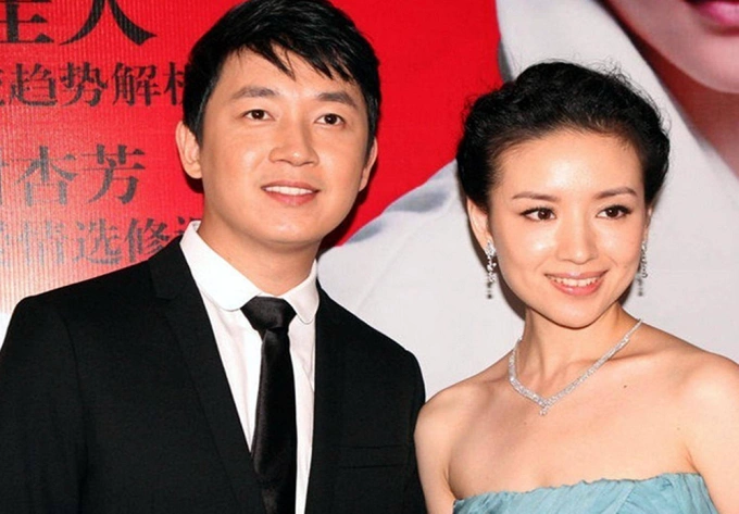 Đổng Khiết, Phan Việt Minh khi còn là vợ chồng. Ảnh: Sohu