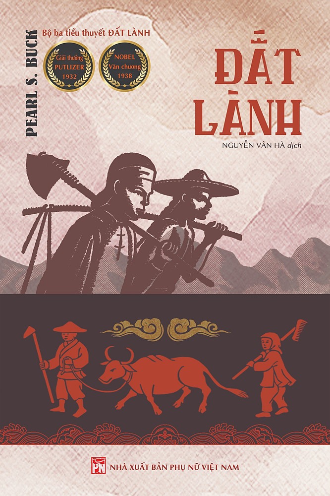 Sách Đất lành, 384 trang. Ảnh: NXB Phụ nữ Việt Nam