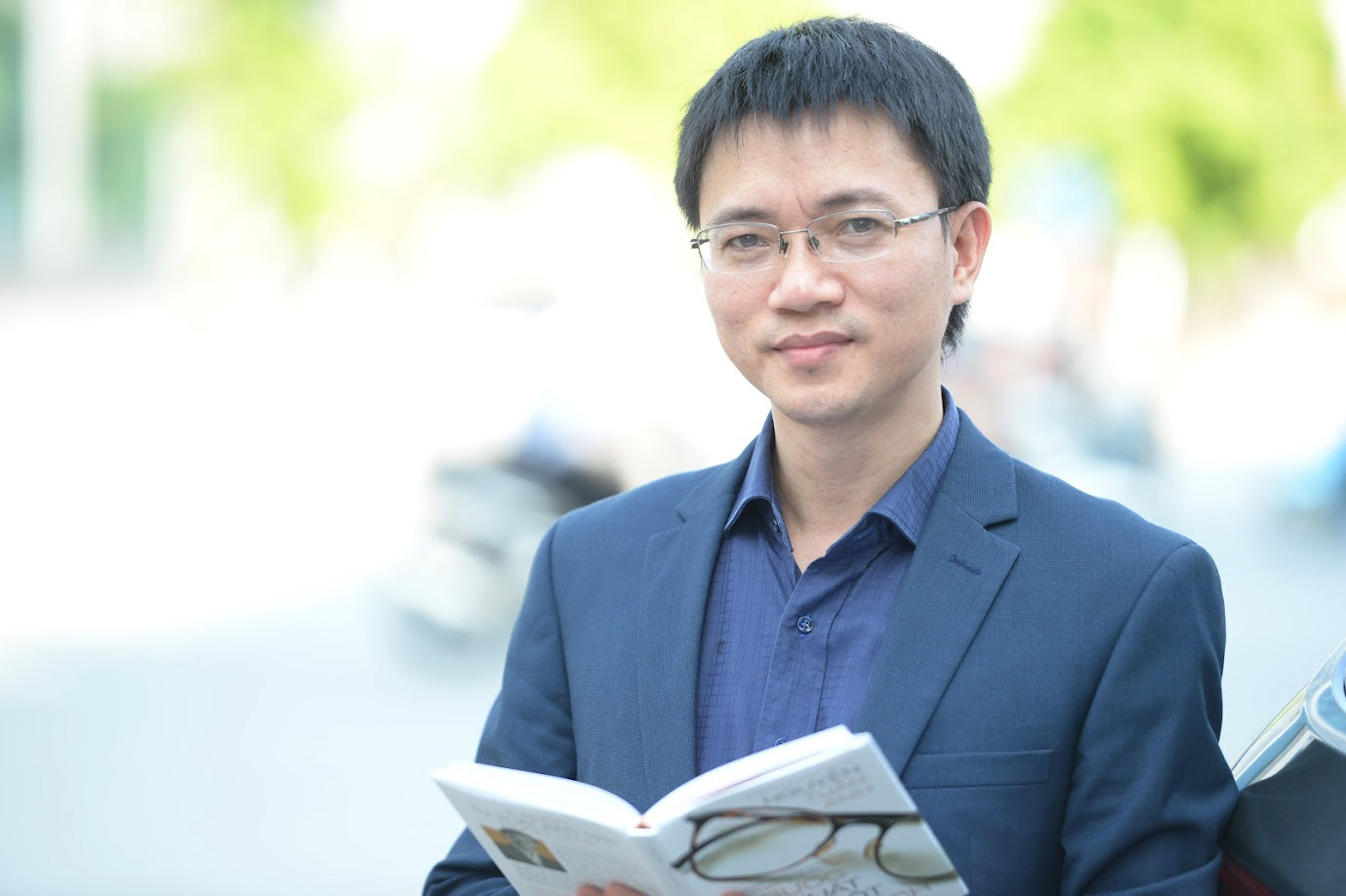 Tác giả Nguyễn Tuấn Anh. Ảnh: Dương Triều