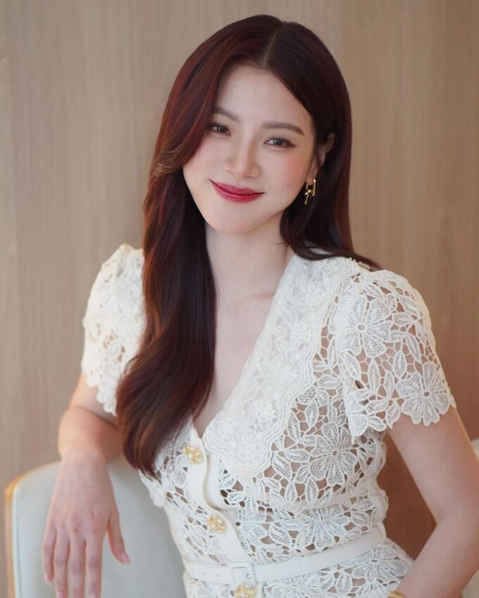 Baifern at the opening ceremony of her upcoming film Golden Spark. Photo courtesy of her Instagram