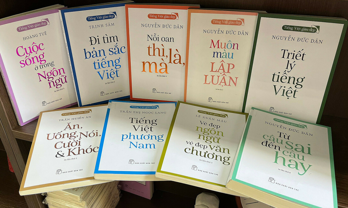 Ra mắt bộ sách 'Tiếng Việt giàu đẹp'