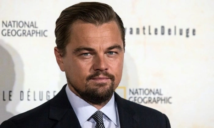 Leonardo DiCaprio tại buổi quảng bá Before The Flood - phim tài liệu về biến đổi khí hậu do anh đồng sản xuất - năm 2016. Ảnh: EPA