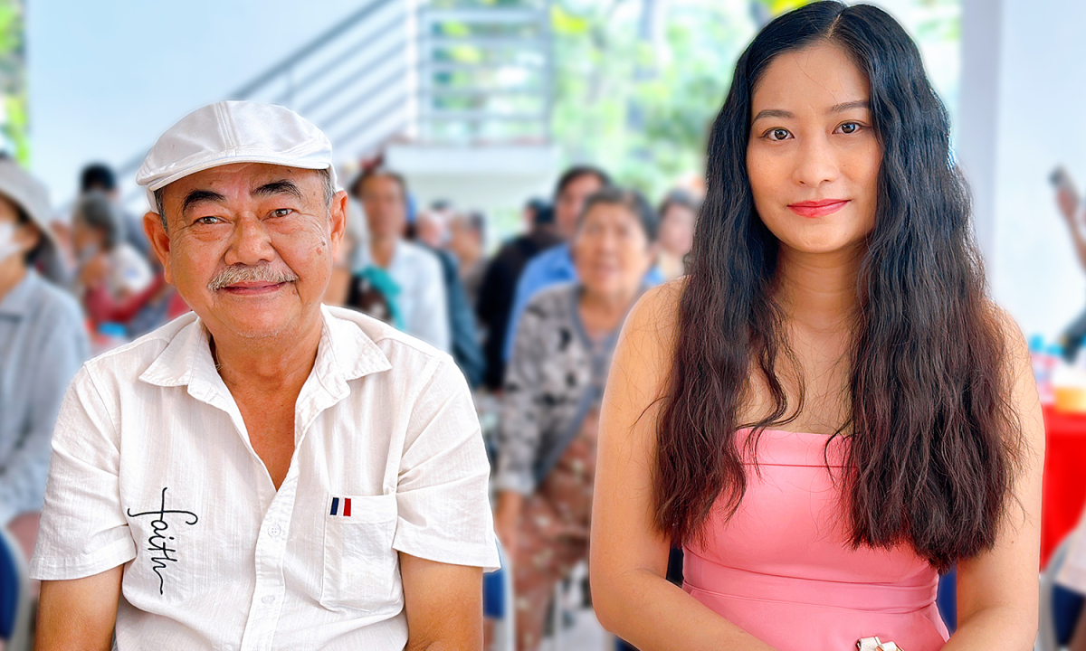 Nghệ sĩ Việt Anh quấn quýt bạn gái 9x ở sự kiện
