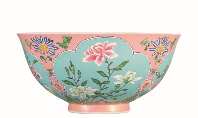 Bát thời vua Khang Hy của vợ chồng Lưu Ích Khiêm. Ảnh: The Value