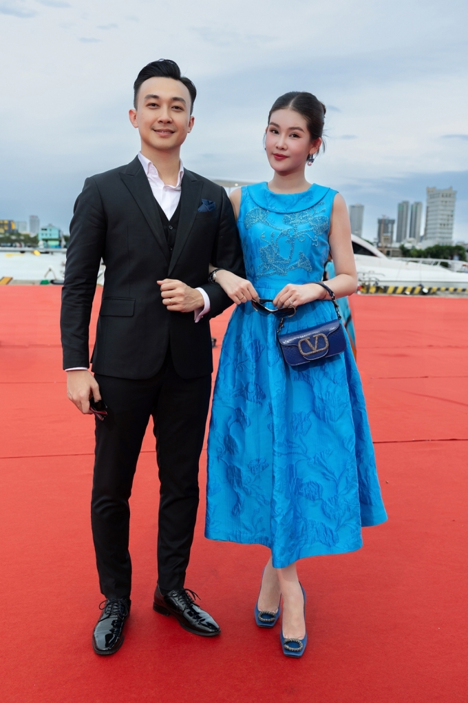 Vợ chồng Lê Âu Ngân Anh.