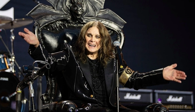 Ozzy Osbourne tại concert Back to the Beginning hôm 5/7. Ảnh: Ross Halfin