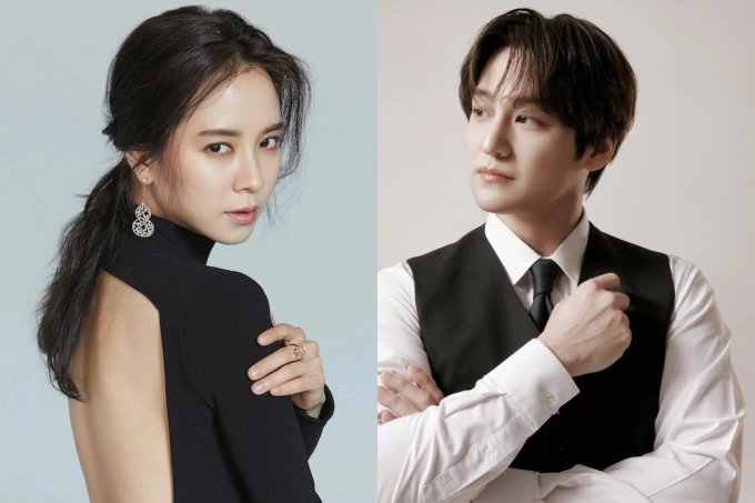 Ngôi sao Kim Bum (phải) và Song Ji Hyo sẽ đến Việt Nam tham dự Beauty Summit 2025. Ảnh: Ban tổ chức cung cấp