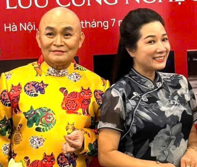 Xuân Hinh, Thanh Thanh Hiền tại sự kiện. Ảnh: Nhân vật cung cấp