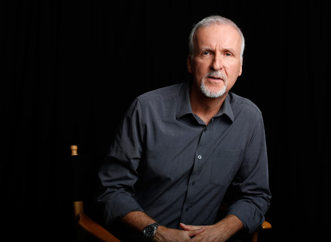 Đạo diễn James Cameron. Ảnh: Lucy Nicholson