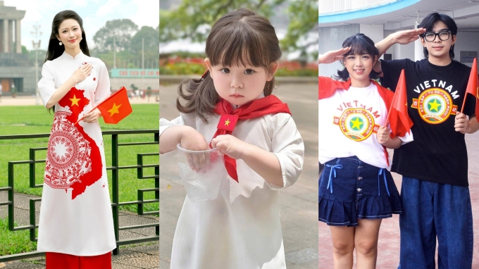 Quần áo, phụ kiện trend yêu nước bùng nổ