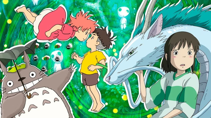 Một số nhân vật trong phim của Studio Ghibli. Ảnh: Studio Ghibli