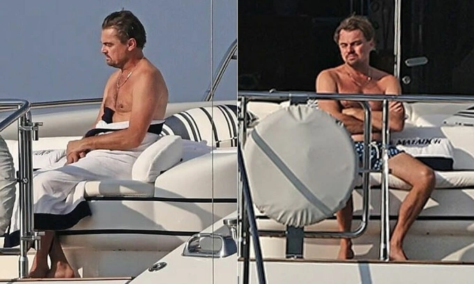 Leonardo DiCaprio bị nói buồn chán trong kỳ nghỉ ở Địa Trung Hải gần đây. Ảnh: Backgrid