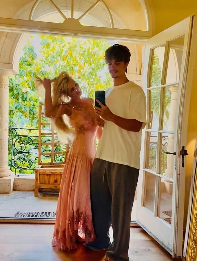 Britney Spears và con trai Jayde trong cuộc gặp gần nhất. Ảnh: Instagram/ Britney Spears