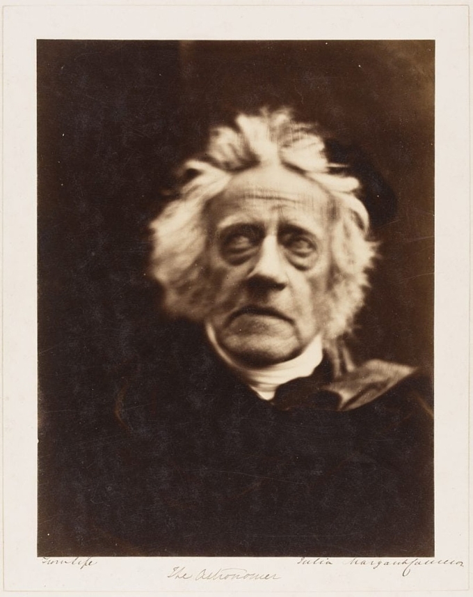 Bức The Astronomer John Frederick William Herschel (1867)