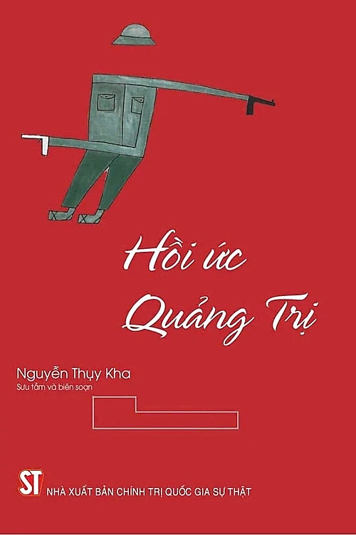 Bìa Hồi ức Quảng Trị, sách do Omega+ và NXB Chính trị quốc gia sự thật liên kết ấn hành: Ảnh: Omega+