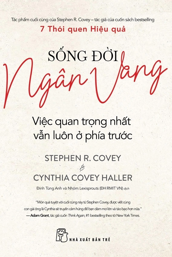 Bìa Sống đời ngân vang, sách có tên gốc Live Life in Crescendo. Ảnh: NXB Trẻ