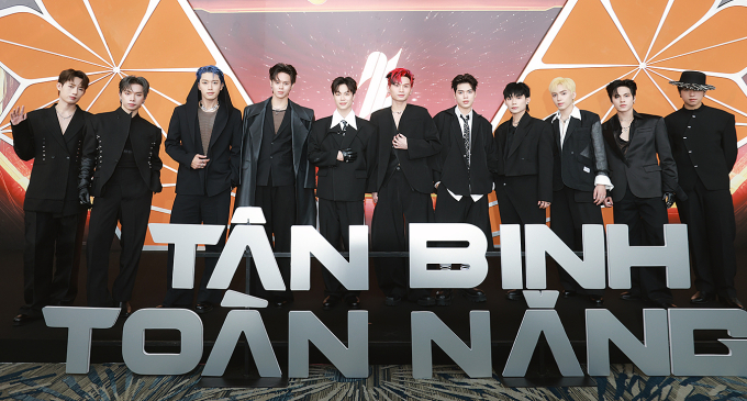 11 thí sinh của show Tân binh toàn năng. Ảnh: Ban tổ chức cung cấp