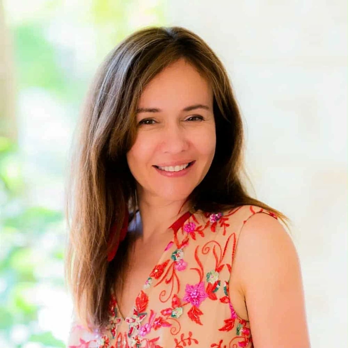 Tác giả Kristina Mand-Lakhiani. Ảnh: Mindvalley