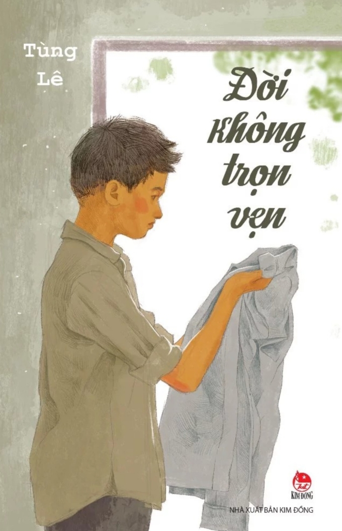 Bìa sách Đời không trọn vẹn của Tùng Lê. Ảnh: NXB Kim Đồng