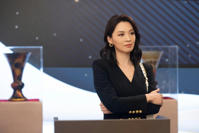Trần Vỹ đóng người phụ nữ bí hiểm, nhiều tham vọng. Ảnh: TVB