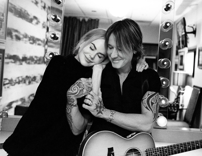 Nicole Kidman và Keith Urban trong bức ảnh kỷ niện 19 năm hôn nhân. Ảnh: Instagram/ Nicole Kidman