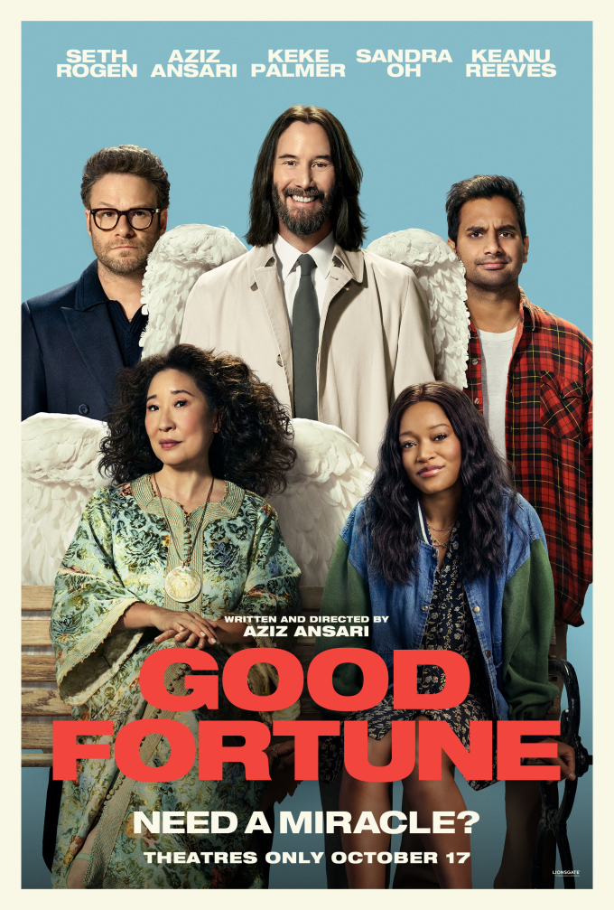 Poster phim Good Fortune. Ảnh: Lionsgate
