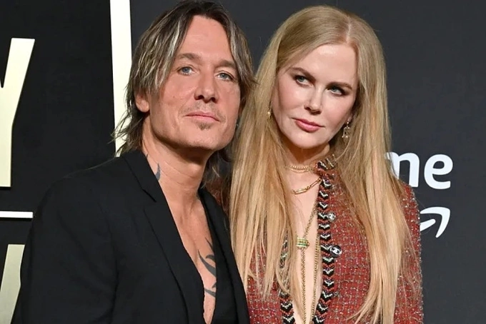 Nicole Kidman và Keith Urban tại lễ trao giải Academy of Country Music Awards 2023. Ảnh: FilmMagic