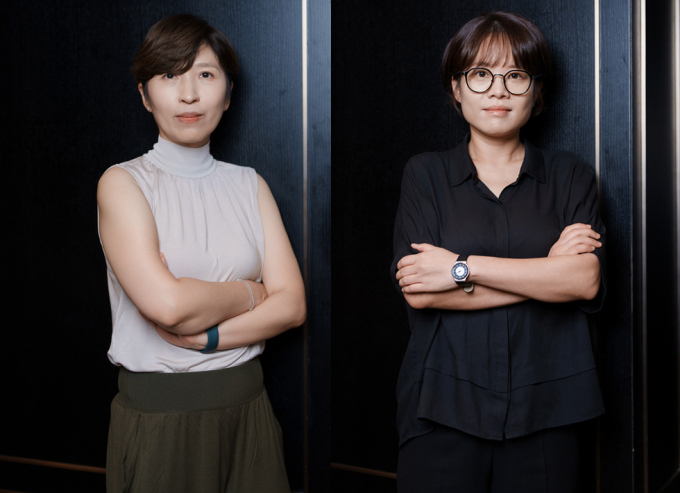 Biên kịch Jeong Seo Kyeong và đạo diễn Kim Hee Won. Ảnh: Disney+