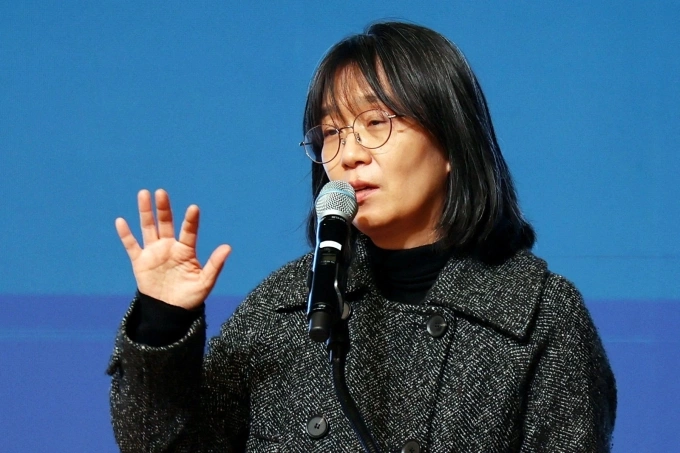 Han Kang - chủ nhân Nobel Văn học 2024. Ảnh: Dailysabah