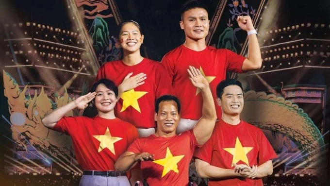 Hình ảnh trong concert Tổ quốc trong tim. Ảnh: Ban tổ chức cung cấp