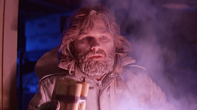 Tài tử Kurt Russell trong phim The Thing (1982). Ảnh: Universal Pictures