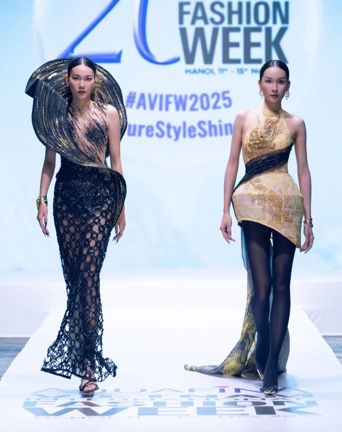 Một số thiết kế được giới thiệu trong buổi họp báo chiều 29/10 tại Hà Nội. Ảnh: MultiMedia