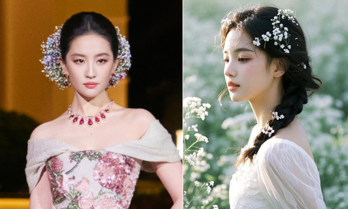 Kiểu tóc 'sao trời lấp lánh' hot nhờ Lưu Diệc Phi