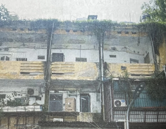 Một góc khu tập thể Kim Liên. Ảnh: Phạm Long