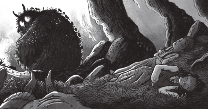 Tranh minh họa trong sách. Ảnh: NXB Trẻ