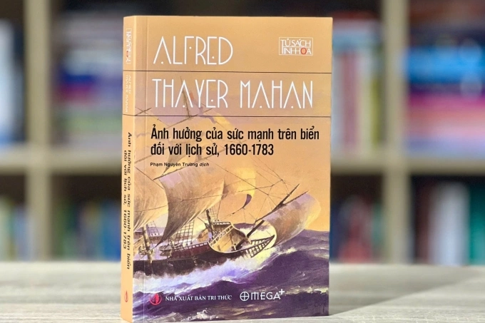 Bìa sách Ảnh hưởng của sức mạnh trên biển đối với lịch sử, 1660-1783. Ảnh: Omega+