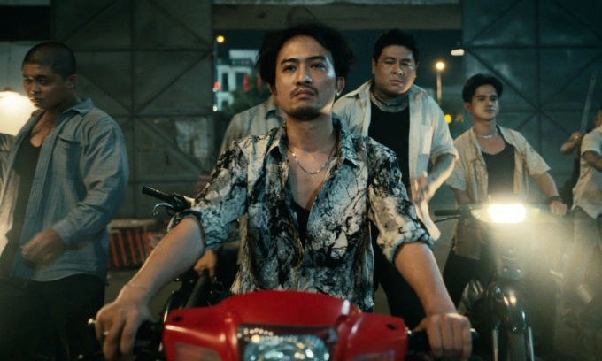 Doãn Quốc Đam vào vai phản diện Cường Liều. Ảnh: Đoàn phim cung cấp