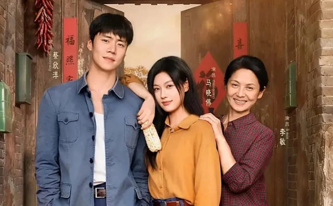 Từ trái sang: nhân vật Chu Tịch, Nam Khê và Nguyệt Mai. Ảnh: Douyin