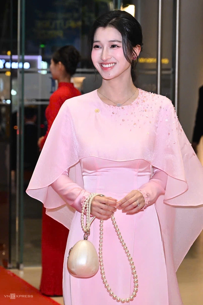 Á hậu Phương Nhi tại sự kiện. Ảnh: Giang Huy