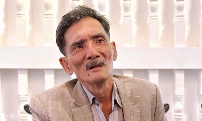 Diễn viên Thương Tín ở tuổi ngoài 60 lúc sinh thời.