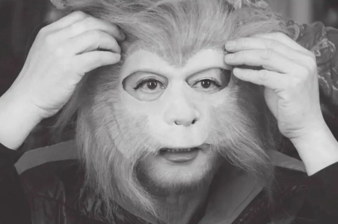 Lục Tiểu Linh Đồng ở hậu trường Tây du ký. Ảnh: Mtime