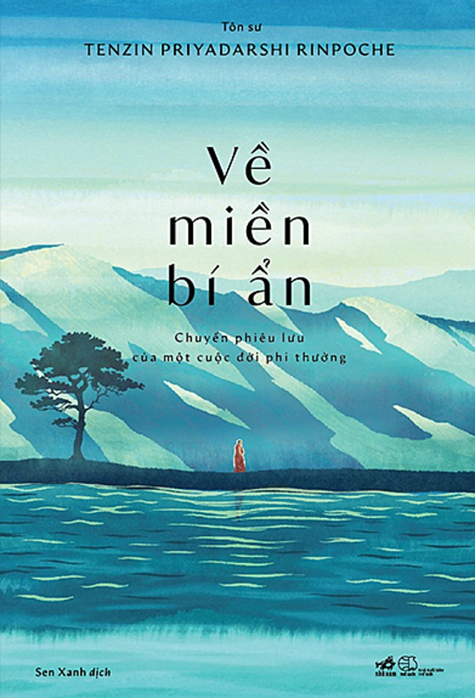 Bìa Về miền bí ẩn, sách 340 trang, NXB Thế giới và Nhã Nam liên kết ấn hành. Ảnh: Nhã Nam