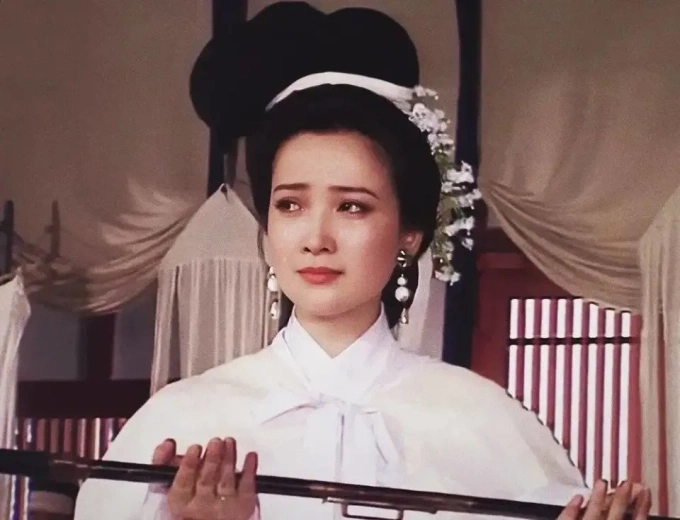 Diễn viên Hà Tình trong Tam quốc diễn nghĩa. Ảnh: QQ